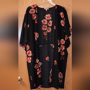 Short sleeve kimono